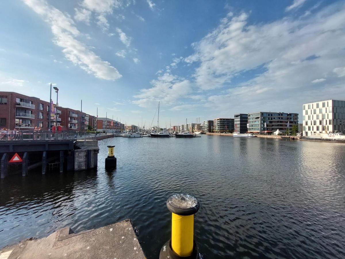 Ferienwohnung Breitschuhs Havenwelten بريمرهافن المظهر الخارجي الصورة